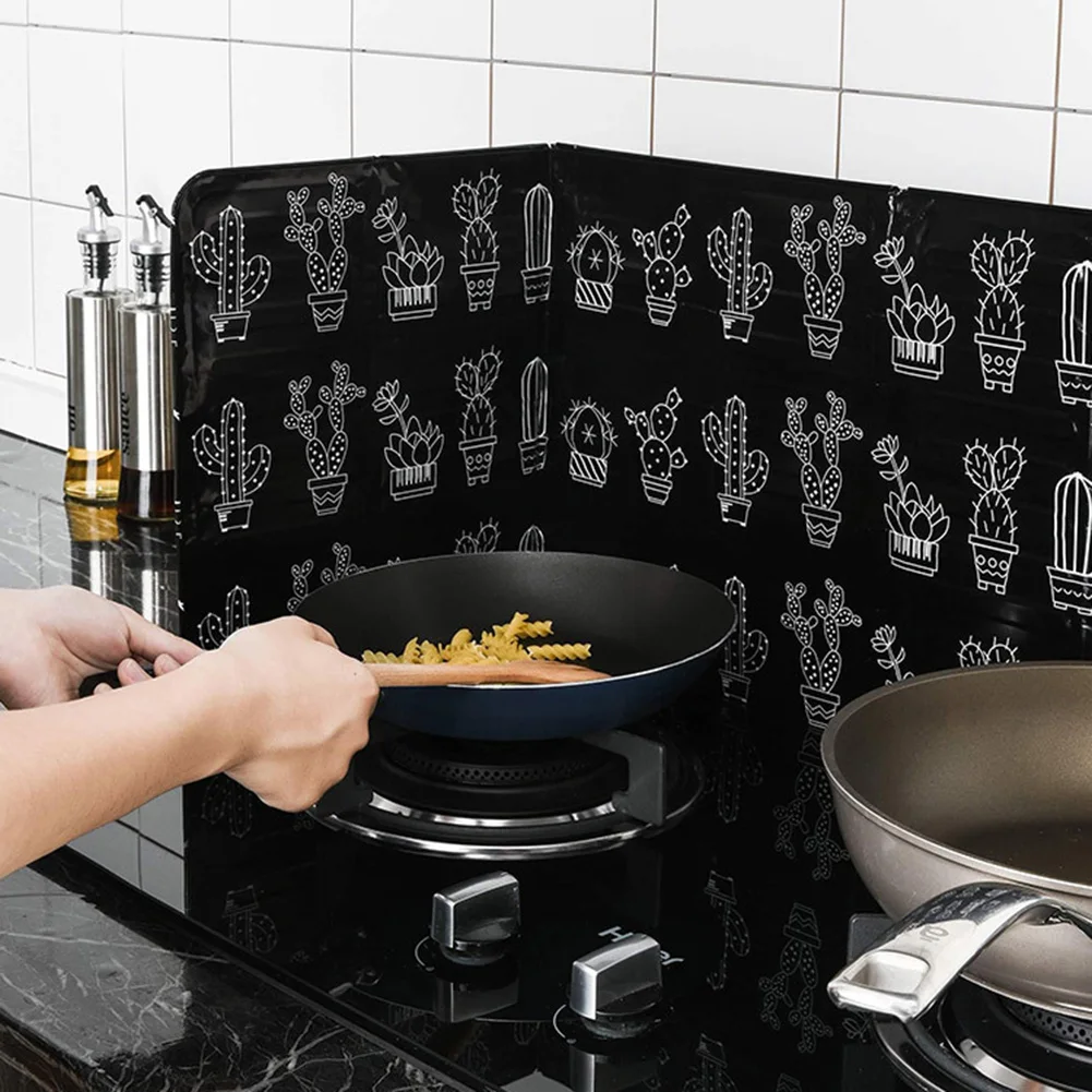 Фольгированная маслозащитная плита газовая защита от брызг перегородка для