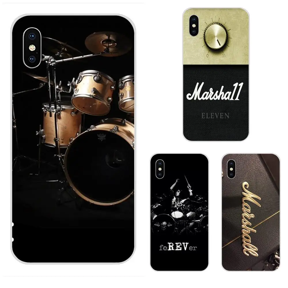 Гитара Amp Marshall барабан Красочные Модные для huawei Honor mate 7 7A 8 9 10 20 V8 V9 V10 G Lite Play Mini Pro P