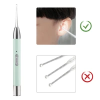 led luminous ear spoon lighting ear tweezers luminous nose clip rechargeable ear wax removal picker ear cleaner ear cleaner