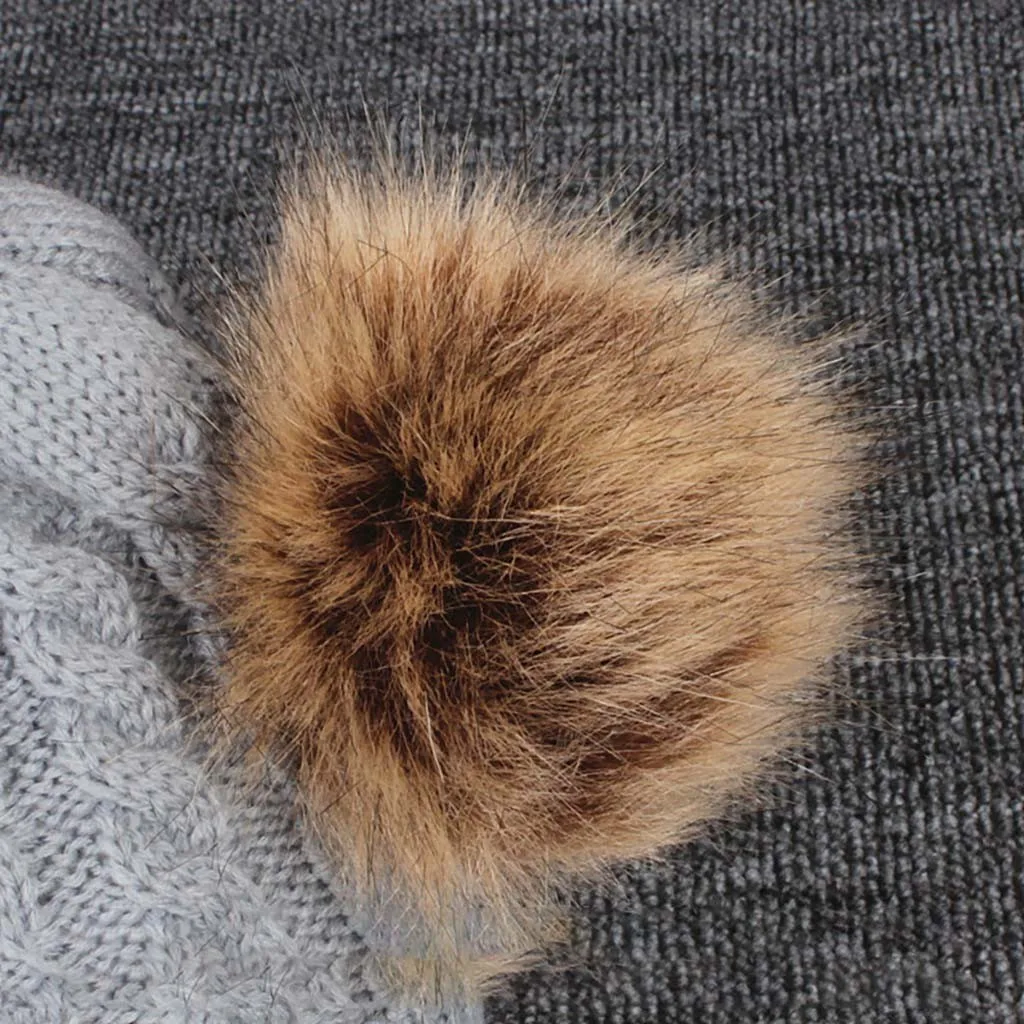 2 шт. детский зимний комплект из шапки и шарфа | Детская одежда обувь