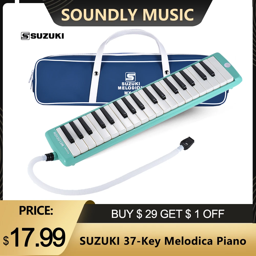 

SUZUKI MX-37D 37-клавишный мелодионный фортепиано музыкальный инструмент с сумкой для переноски IRIN 37/32 клавиши мелодика подарок для детей