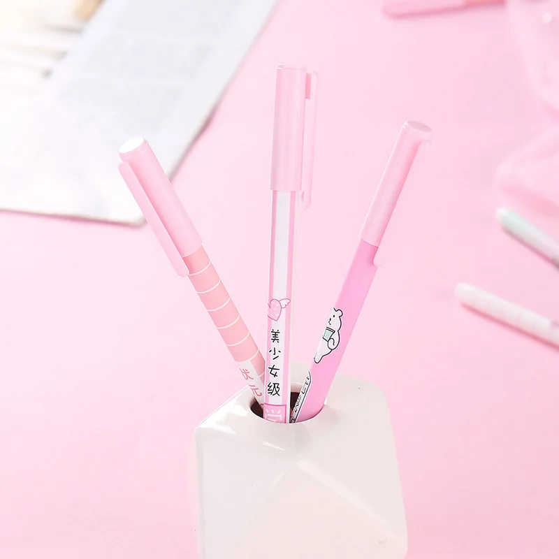 Ручка гелевая с черными чернилами 0 5 мм 10 шт./лот| |