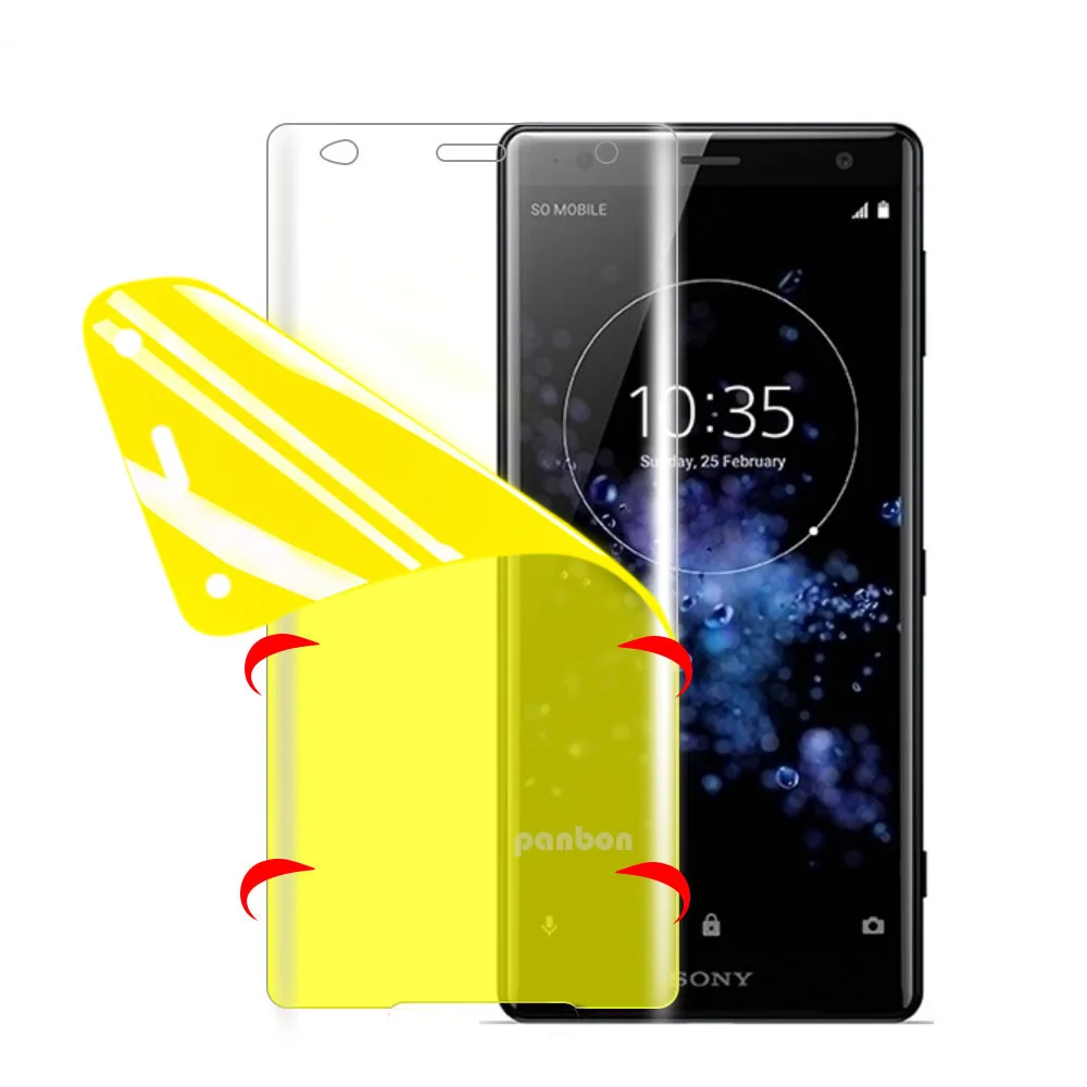 Полностью гидрогелевый защитный экран 7D для Sony Xperia X Compac XP XZ Premi XZS XZ1 Comp XZ2 Prem |