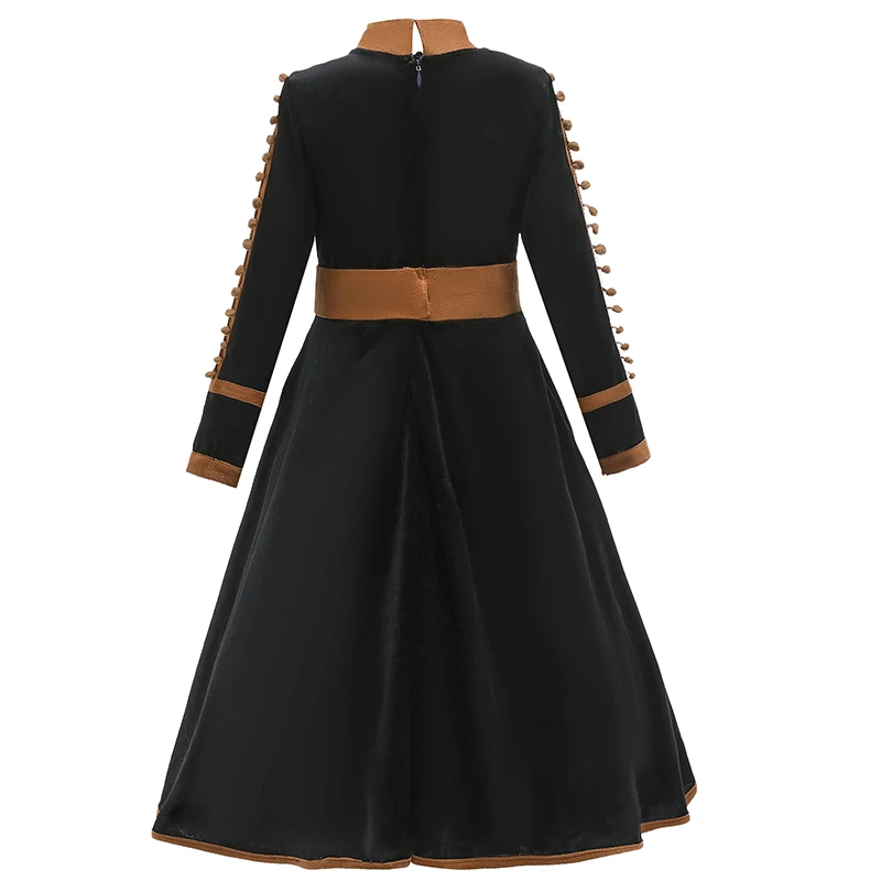 Платье принцессы Анны и Эльзы изящные детские карнавальные платья из 3 предметов