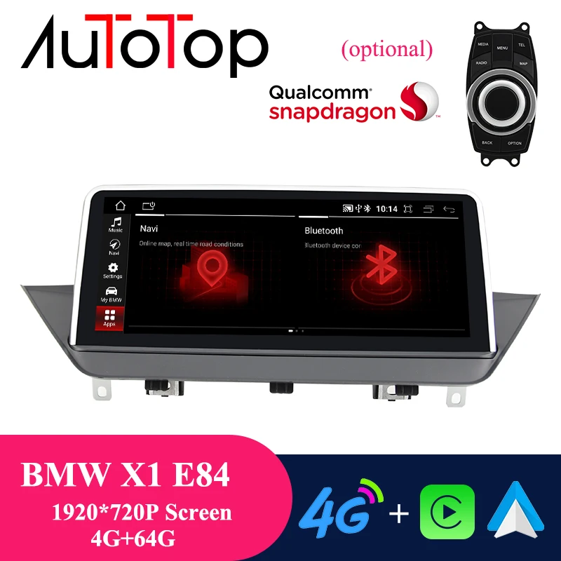 

AUTOTOP 1920*720 Android 10,0 автомобильный DVD-плеер для BMW X1 E84 2009 ~ 2015 iDrive автомобильное стерео аудио GPS-навигация мультимедийное радио