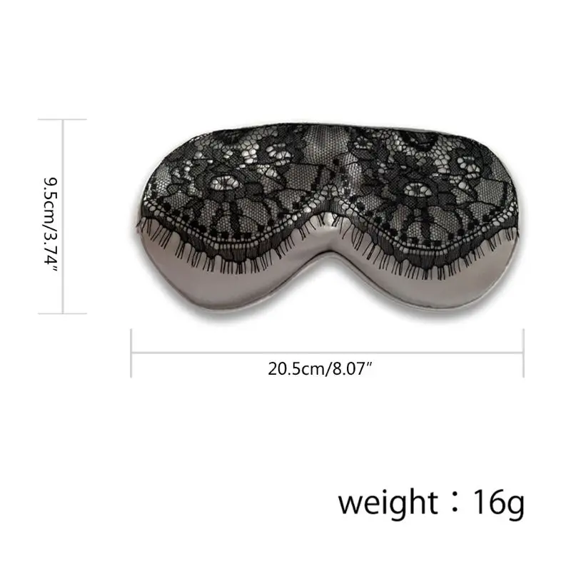 

H7JC Travel Eye Mask Sleep Eyepatch Soft Padded Shade Cover Rest Sleeping Blindfold