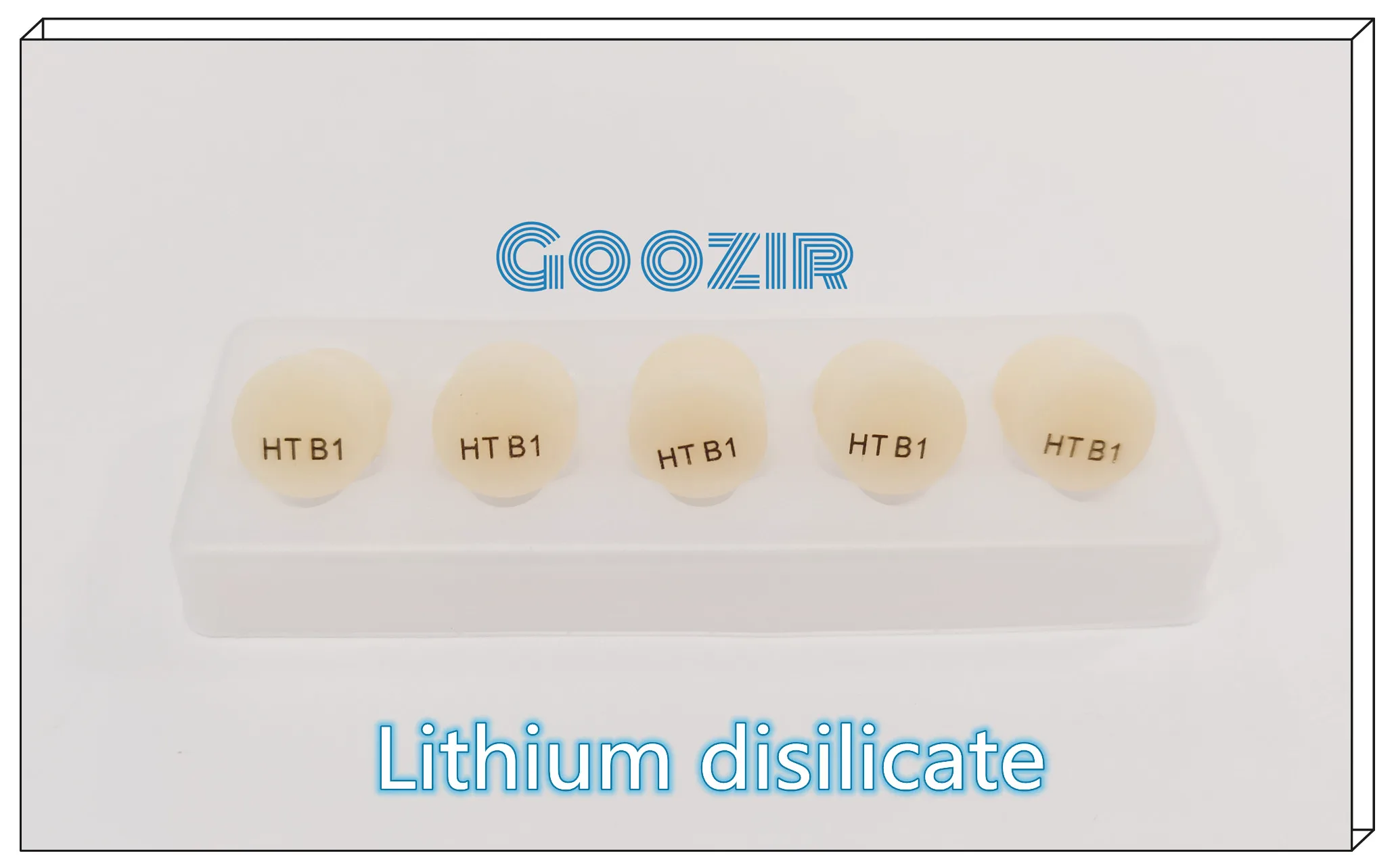 Goozir dental glass ceramics HT / LT 10 PCs suitable for various types of injection molding furnaces