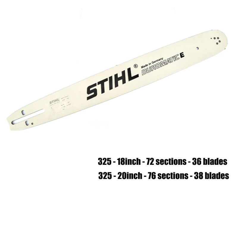 OREGON/STHIL 325 и 3/8 направляющая цепной пилы пластина 18/2" бензиновая пила направляющая цепи из сплава цепная пила аксессуары