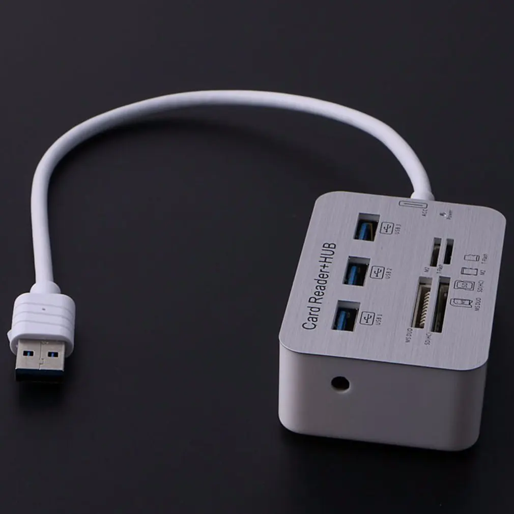 

High Speed Multi 3 Port USB 3.0 Hub Multiport SD TF Card Reader Usb Splitter for Macbook Pro Air Computer Pc Laptop Accessories