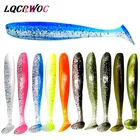 Рыболовная приманка на крючок, 10 шт.лот, 60 мм, 70 мм, 1 г, 2 г