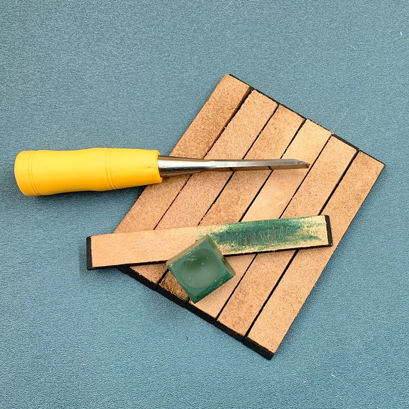 Шлифовальная палочка лезвие для бритвы из воловьей кожи шлифовальные и