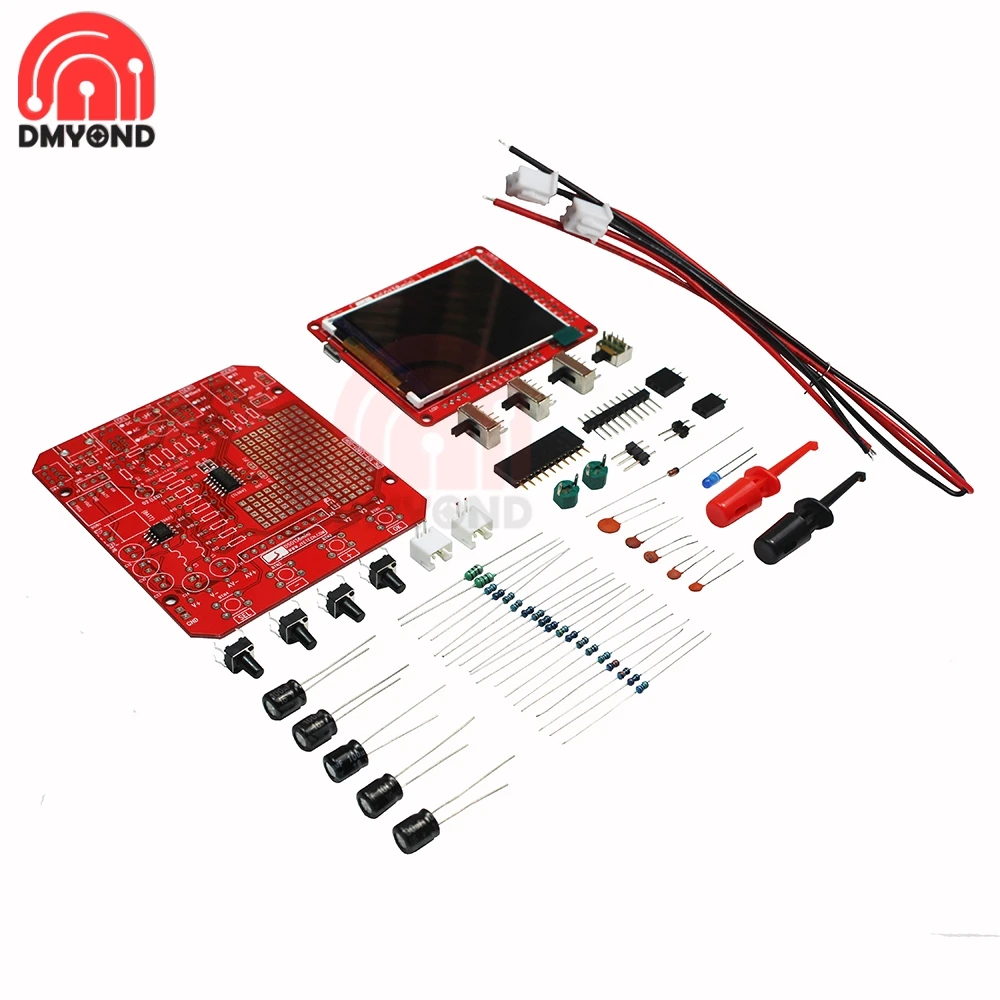 Набор цифрового осциллографа DSO138 мини осциллограф сборка сделай сам часть SMD