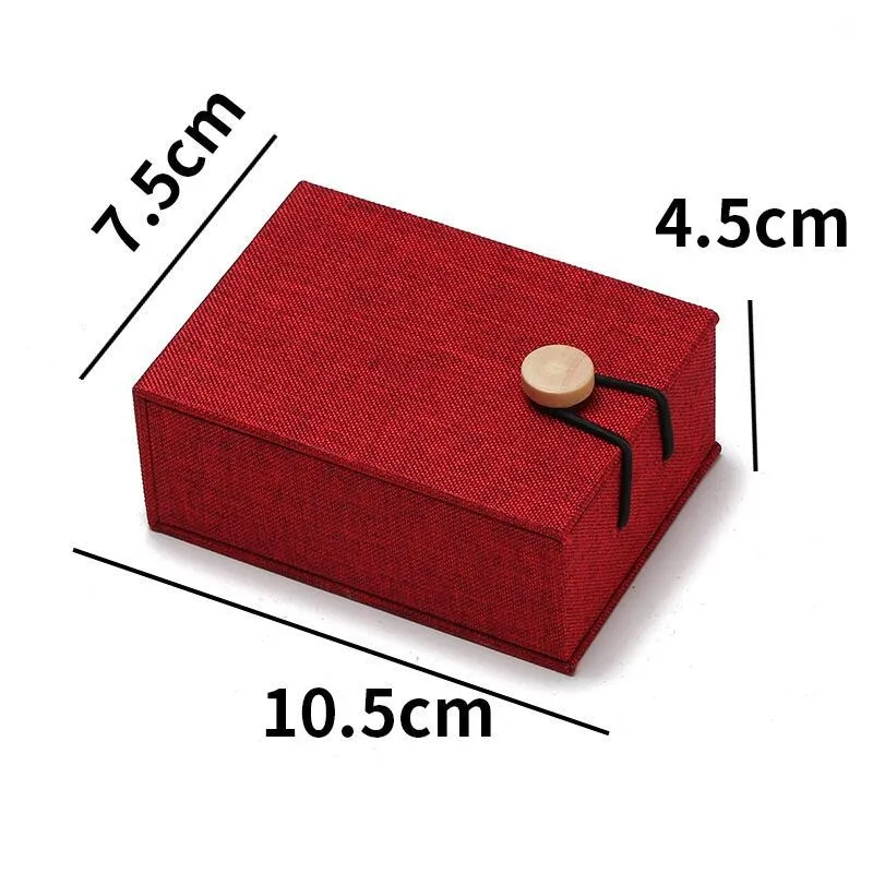 Подарочные сумки для ожерелья очки чтения красные подарочные коробки подвесные