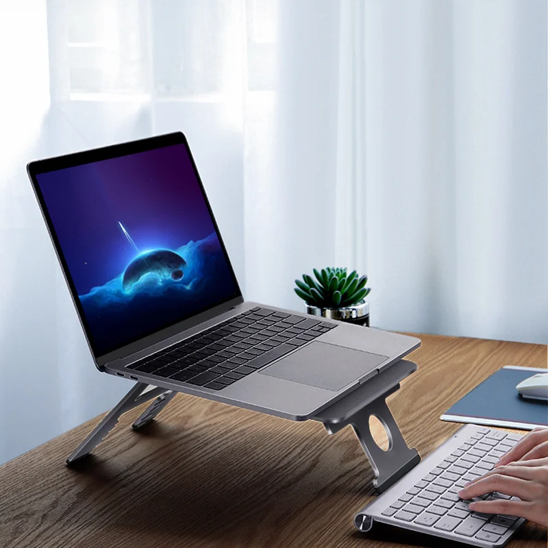 Подставка для ноутбука Llano из алюминиевого сплава складная Портативная