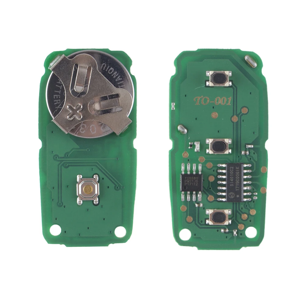 KEYYOU сменный Автомобильный Дистанционный ключ 314 4 МГц Fob 3 кнопки без ключа для Toyota