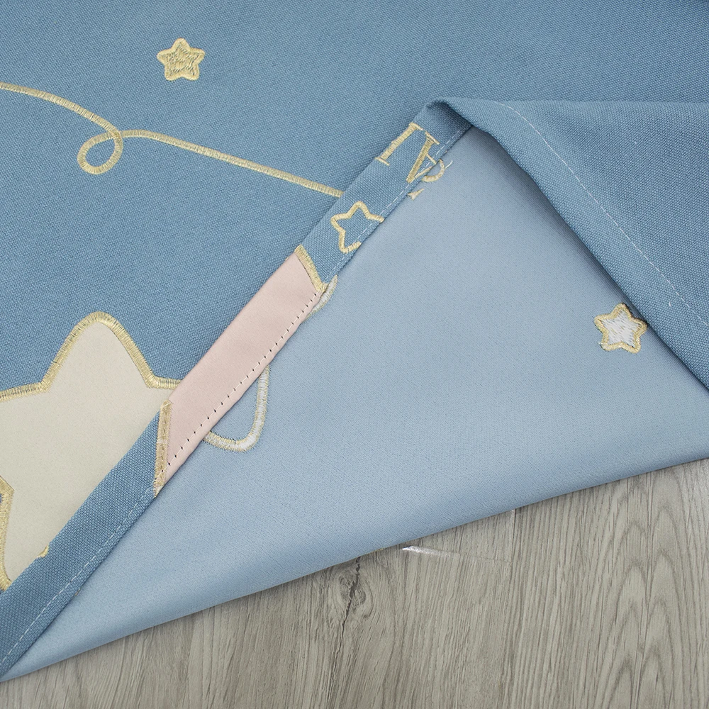 Серые бархатные шторы со звездами и вышивкой белые коридоры для гостиной спальни