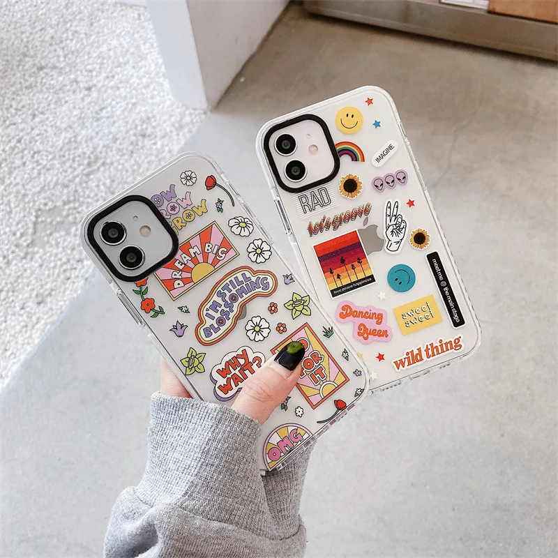 Прозрачный мягкий чехол для телефона 12 11 Pro Max X XR XS 6S 7 8 Plus SE | Мобильные телефоны и