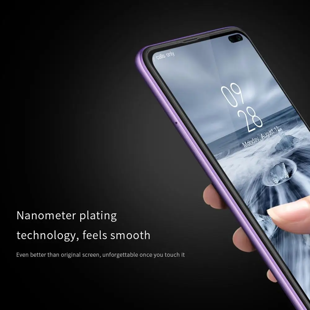 Для Redmi Note 9 Pro NILLKIN XD CP + MAX полное покрытие закаленное стекло Защита экрана для xiaomi