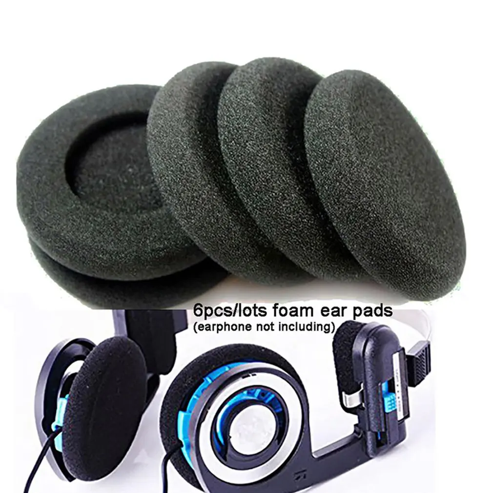 

6pcs/lots For Koss For Porta Pro PP PX100 Headphones Gaming Headset Foam Earpads Ear Pads Sponge Cushion Replacement Elastic Hea
