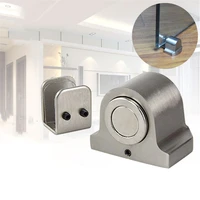 for glass doors door stop casting powerful floor mounted magnetic door stopper