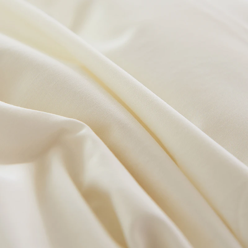 Однотонные свадебные комплекты постельного белья принцессы хлопковая бежевая