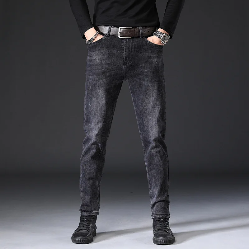 

2021 Spring and Fall Fashion Trend Men's Jeans, Retro Casual Comfortable Stretch Fashion Jeans NZKA012