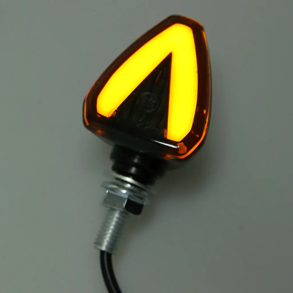 

Multifunction LED Lighting Turn Signal Indicator Light Triangle Blinker Lamp