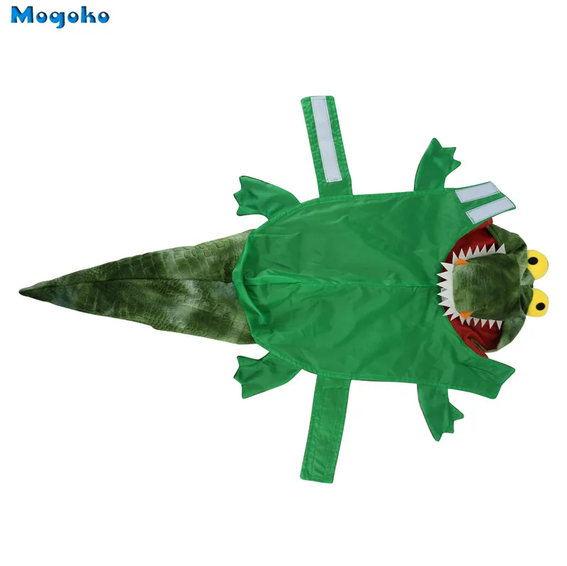 Mogoko 1 шт. смешные костюмы крокодила собаки, ПЭТ косплей на Хэллоуин, Рождество платье, Очаровательная кошка одежда животных теплые наряды одежда