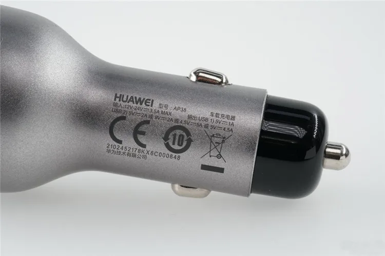Оригинальное автомобильное зарядное устройство для Huawei 4 5 В/5 А В/А + 1 м а кабель