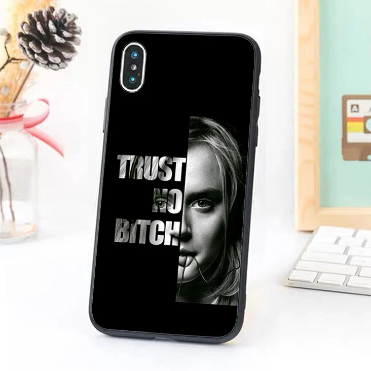 Чехол для телефона из ТПУ Bernandez 5 5S SE 6 6S iPhone 7 8 plus X Xs Max XR Trust no bitch OITNB Orange is the new |
