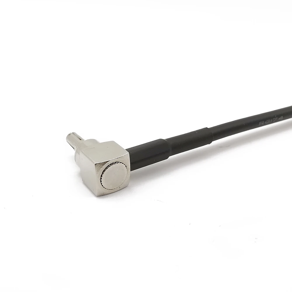 Кабель RF RG174 CRC9 штекер под прямым углом для RP SMA гнездовой коаксиальный разъем