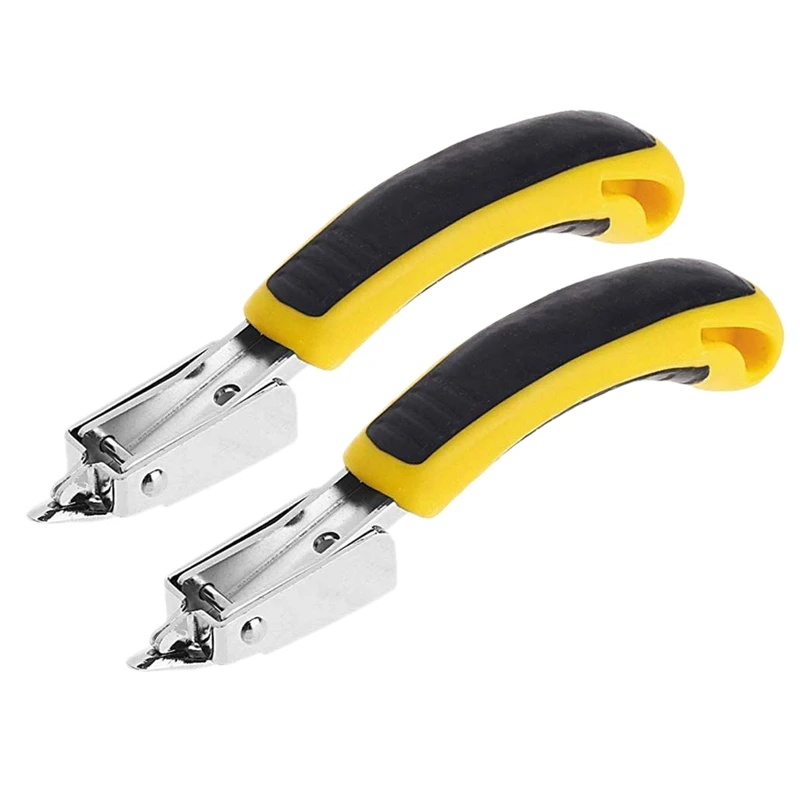 

AU42 -2 Pcs Heavy Duty Staple Removers Nail Puller Tack Lifter Puller Ofiice Claw Tools for Upholstery