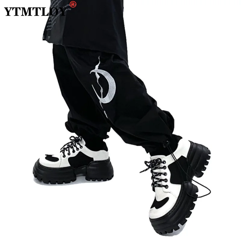 

Женские кроссовки на толстой платформе, Вулканизированная подошва, дышащие, повседневная обувь для бега