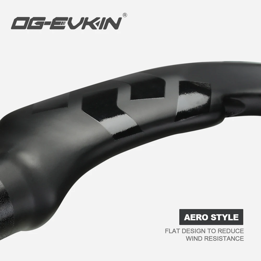 OG EVKIN HB 002 AERO углеродный руль 31 8 мм 400/420/440 для шоссейного велосипеда/MTB