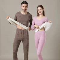 fever seamless thermal underwear women couple thickening autumn clothes long trousers for men bottoming shirts wholesale