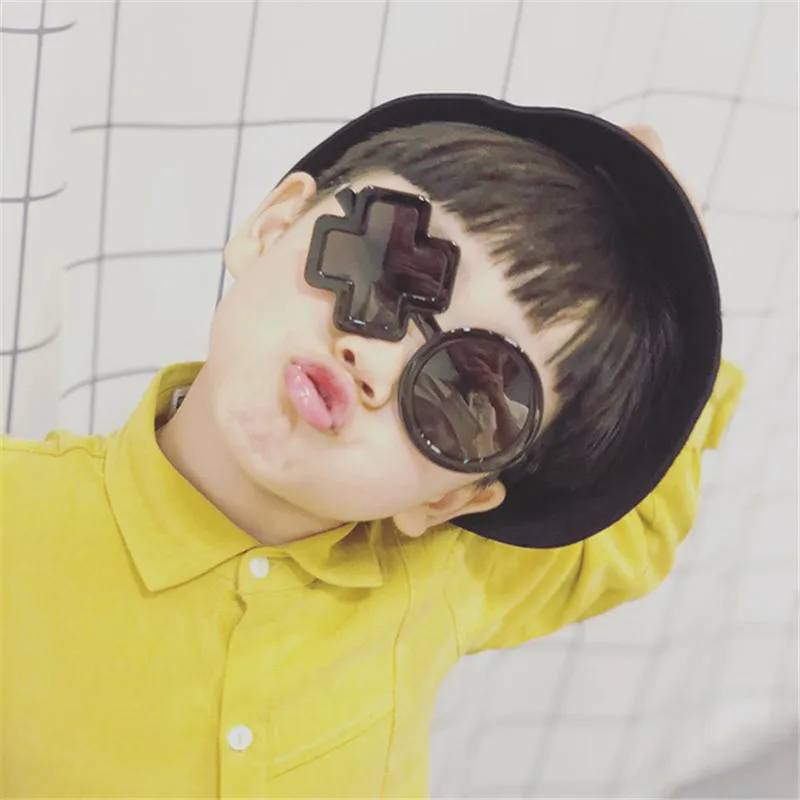 OLOEY новые круглые детские солнцезащитные очки для мальчиков и девочек XO UV400