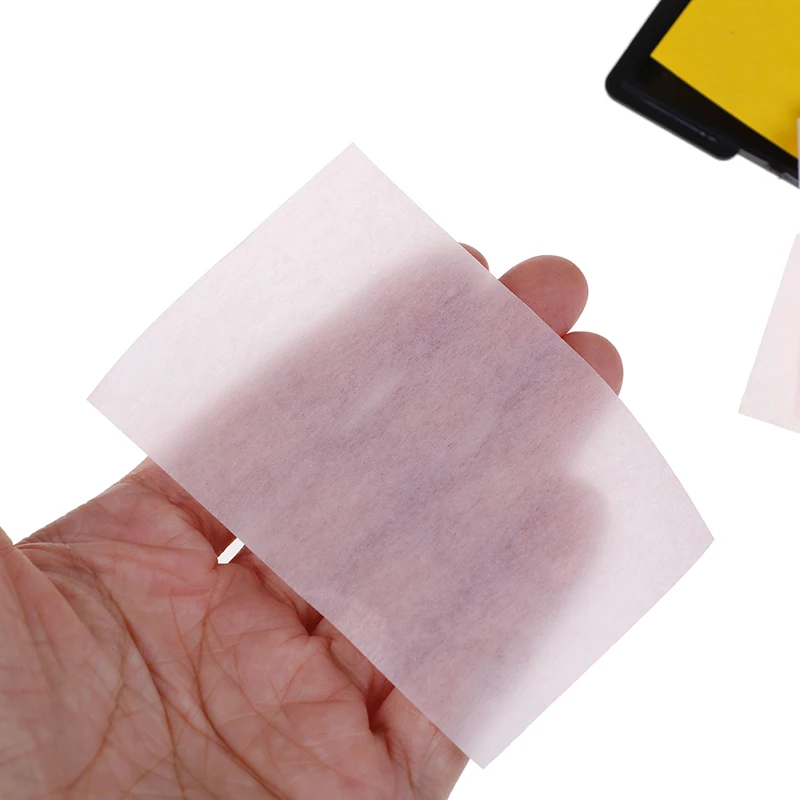 

50pcs Protable Facial Absorbent Paper Oil Control Wipes Green Tea Absorbing Face