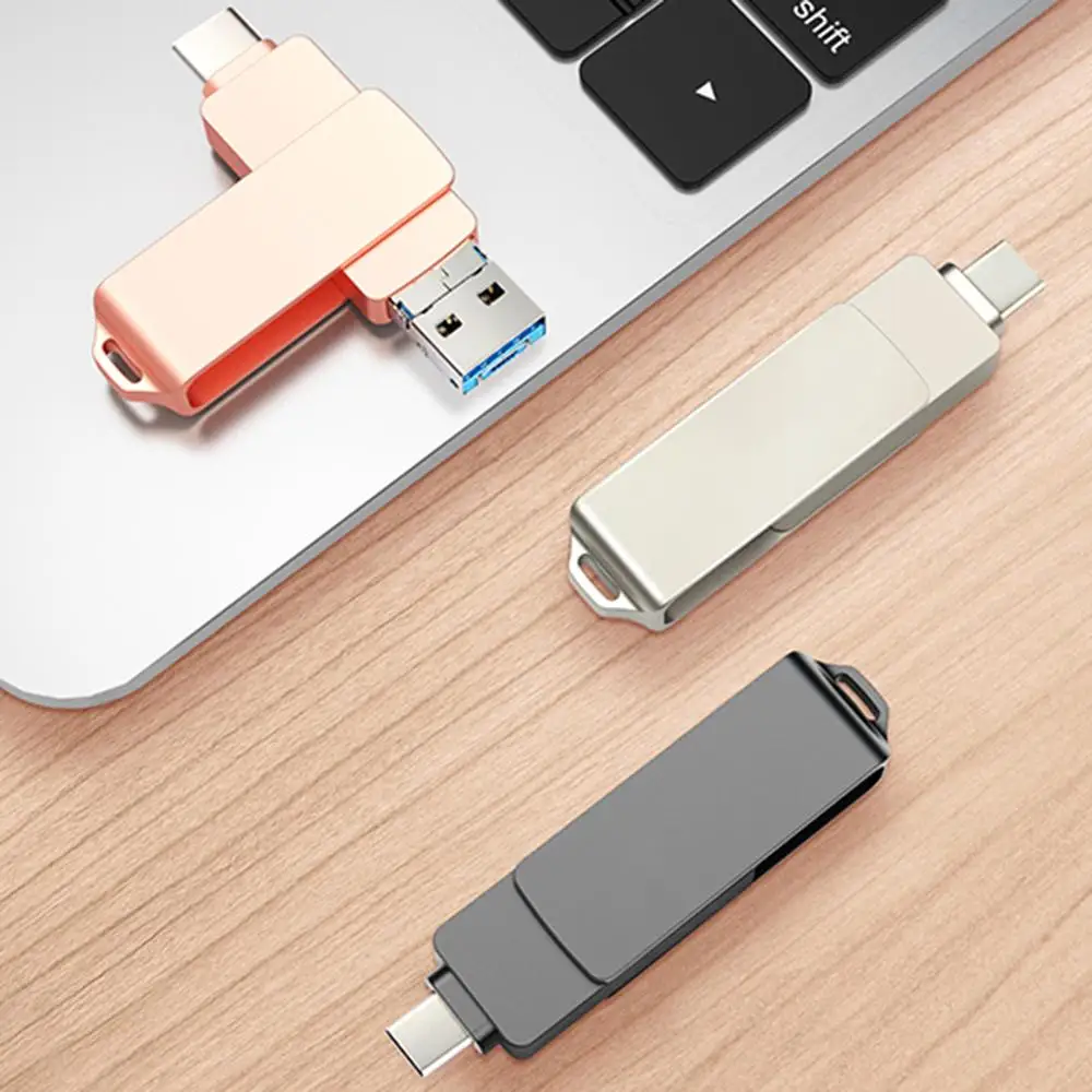 BRU 3 в 1 Otg Usb флешка 0 для Android type-c высокоскоростной флеш-накопитель type C Флешка 16 ГБ 32