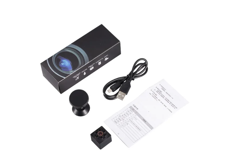 JOZUZE S1000 мини-камера Full HD 1080P Спортивная камера с ночным видением для автомобиля DV DVR Простая установка камеры для защиты дома