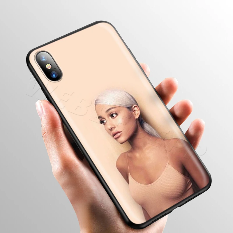 1 Webbedepp Ariana Grande Прекрасный чехол для Apple iPhone 11 Pro XS Max XR X 8 7 6 6S Plus 5 5S SE - Цвет: 1
