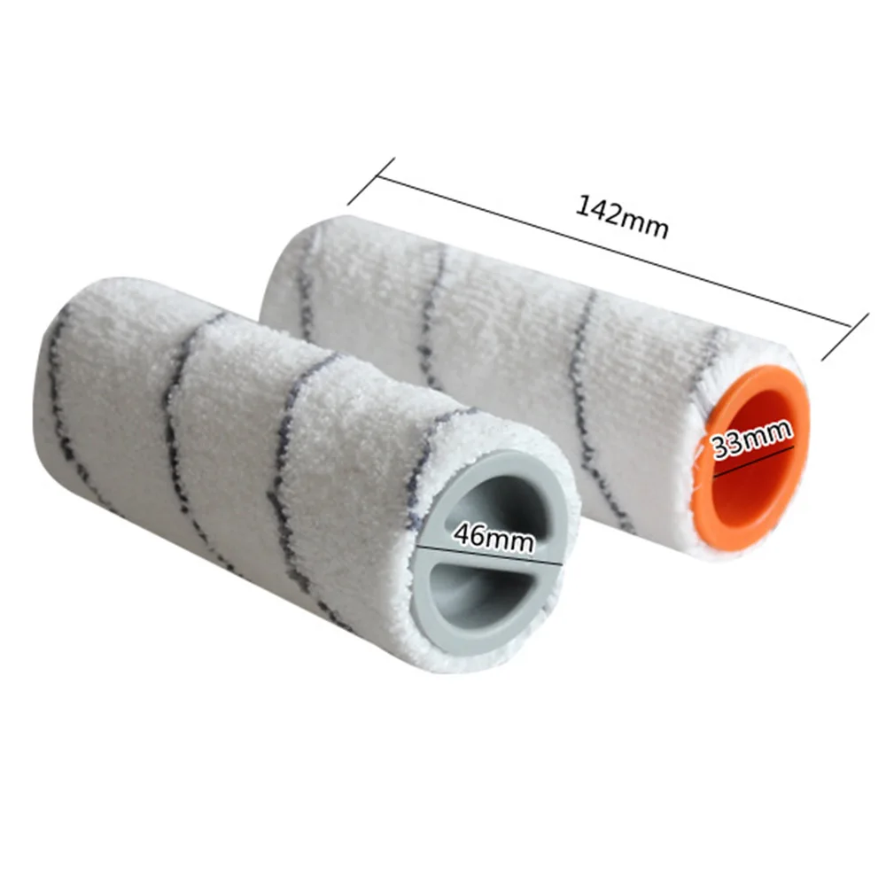 2 шт. роликовая щетка для пылесоса Karcher FC3 FC5 детали 2055 007 0 055 006 сухого и влажного