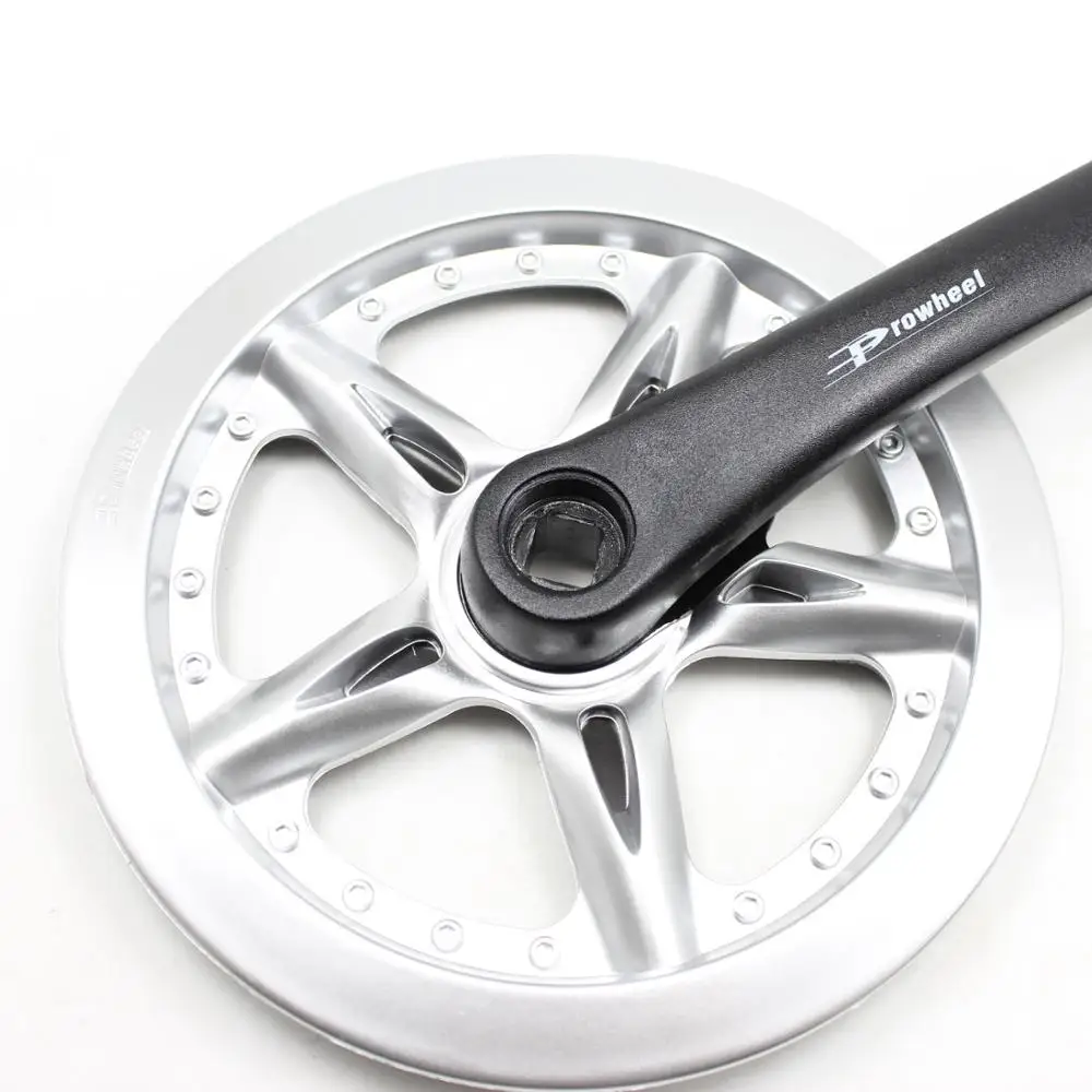 Складной велосипедный Кривошип 40T односкоростная звездочка 152 мм из алюминиевого