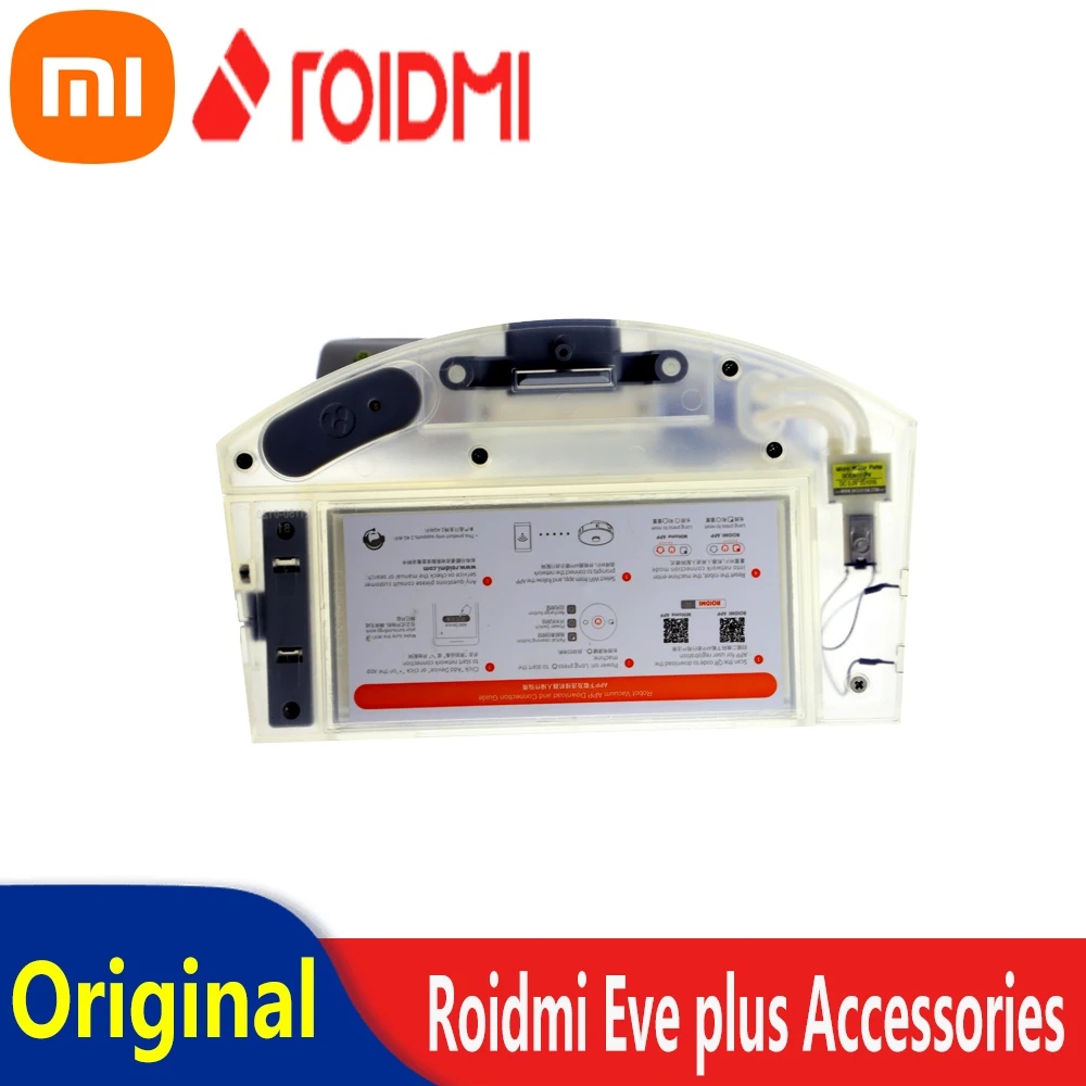 

Оригинальные детали для робота-пылесоса XiaoMi Roidmi Eve Plus с электрическим управлением, модуль очистки резервуара для воды, основная щетка, крышк...