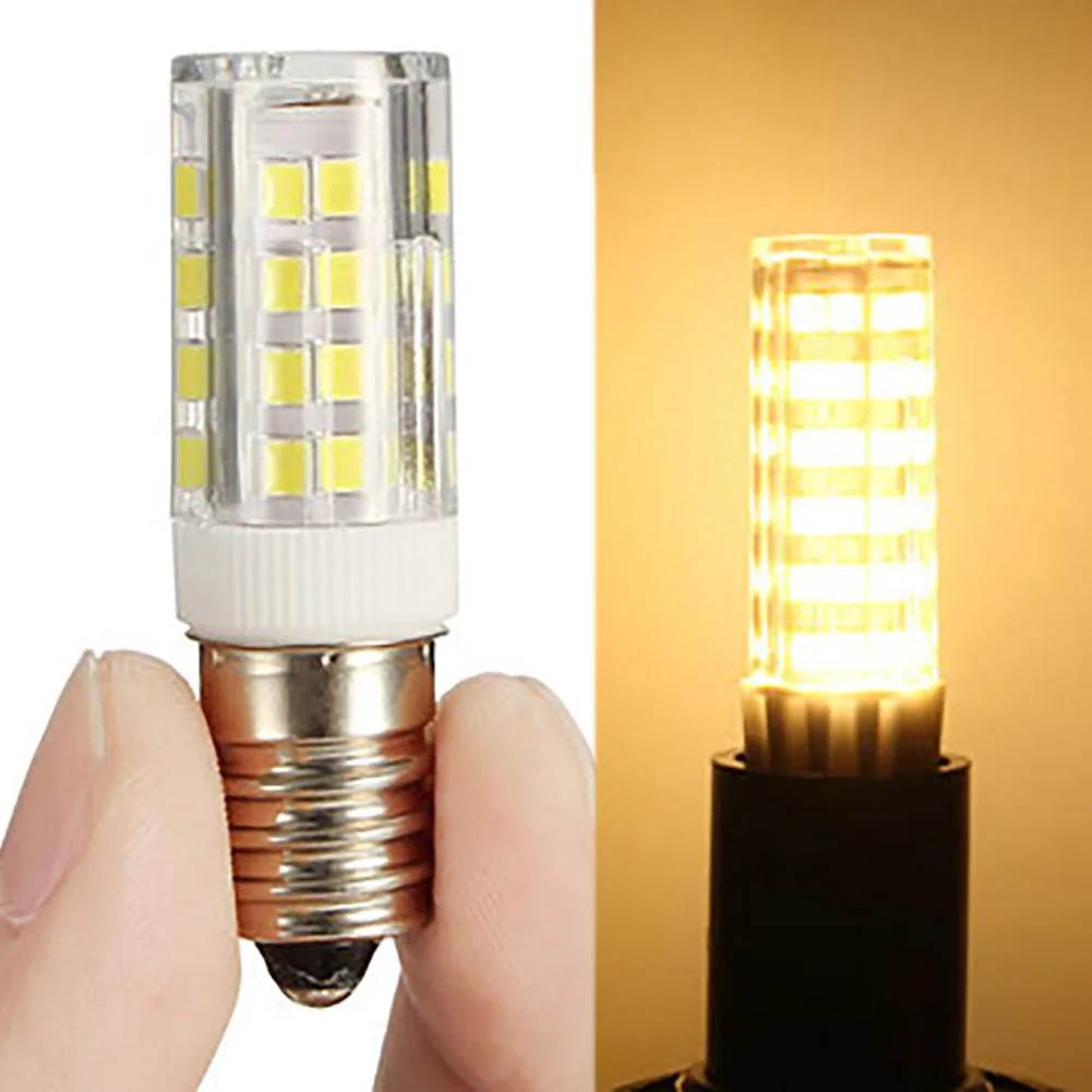 

E14 Replace Halogen Home Decoration 51LED AC220V Ceramics Super Bright Corn Light No Flicker Living Room Indoor 5W