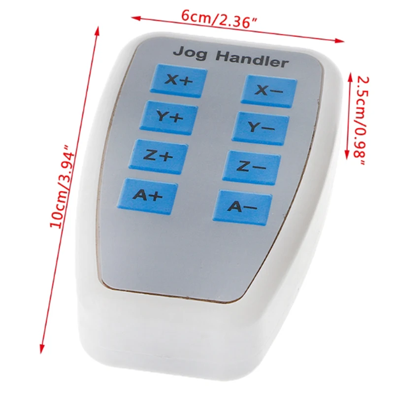

Cnc Usb 4 Axis Mach3 100 Khz Usb Motion Control Card Breakout Board 12-24V with Jog Handler for Cnc Engraving Free-Drive