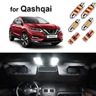 Can-bus светодиодная лампа для освещения салона автомобиля Комплект для Nissan Qashqai J10 J11 2007-2018 2019 2020 2021 купол карту номерного знака
