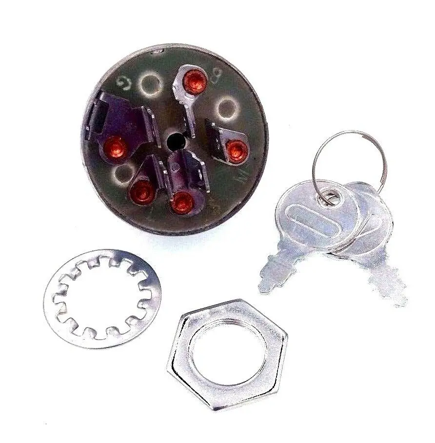 

Lawn Mower Ignition Starter Switch w/keys fit 725-0267, 725-0267A, 925-0267