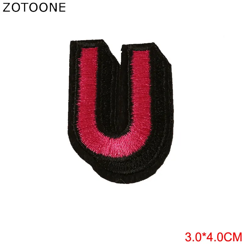 1 шт. термоклейкие нашивки ZOTOONE с надписью и логотипом для одежды наклейки сделай