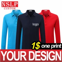 all match solid color long sleeved polo shirt high quality comfortable top regular style custom embroidered printed logo 2021