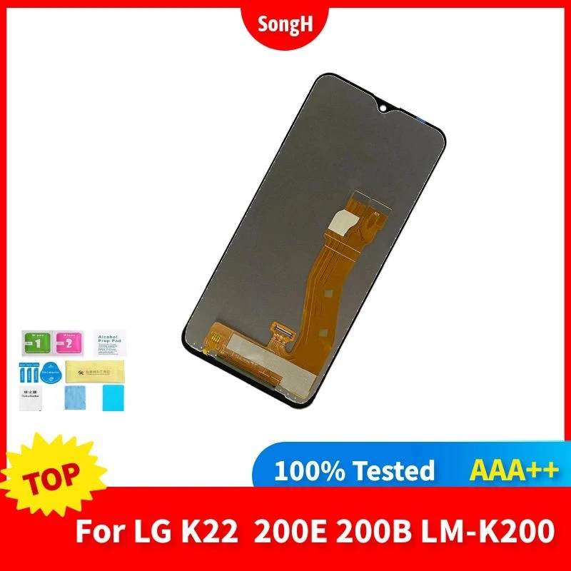 

For LG K22 LMK200Z 200E 200B LM-K200 Display Touch Screen Digitizer Assembly Original LCD Replacement Black For LG K22 LCD